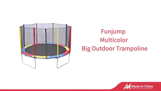 Big Trampolines Hot Selling Gymnastic Outdoor 16FT Trampoline with Protective Net