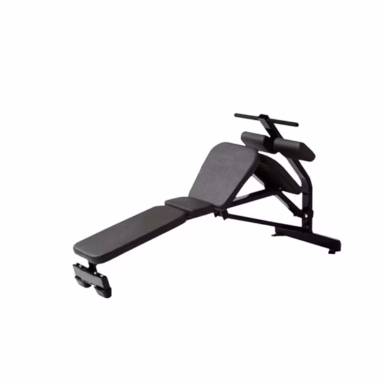 Hq-3007 equipamento de ginástica para exercícios abdominais placa abdominal ajustável banco sentado