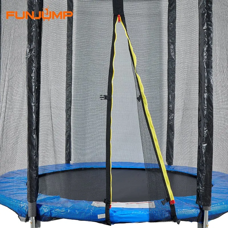 Trampolim infantil ao ar livre redonda primavera 14 pés com gabinete fitness trampolim