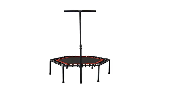 Minitrampolim fitness de 40 polegadas (100 cm) 48 polegadas (122 cm) com alça ajustável